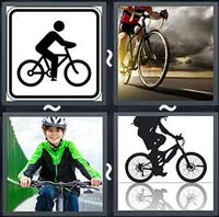 4 Pics 1 Word Cyclist 