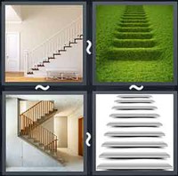 4 Pics 1 Word Stairs 