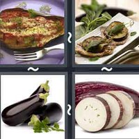 4 Pics 1 Word Eggplant