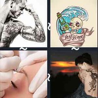 4 Pics 1 Word Tattoo