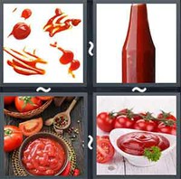 4 Pics 1 Word Ketchup