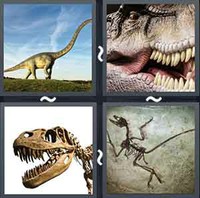 4 Pics 1 Word Dinosaur 