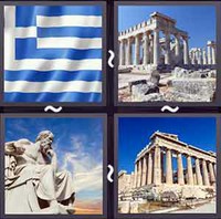 4 Pics 1 Word Athens 