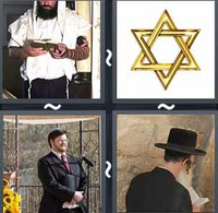 4 Pics 1 Word Rabbi
