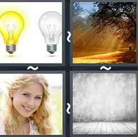4 Pics 1 Word Light 
