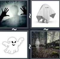 4 Pics 1 Word Ghost 