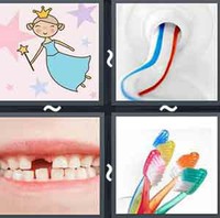 4 Pics 1 Word Tooth 