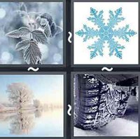 4 Pics 1 Word Frost 