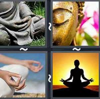 4 Pics 1 Word Meditate
