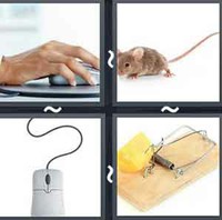 4 Pics 1 Word Mouse 