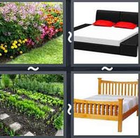 4 Pics 1 Word Bed