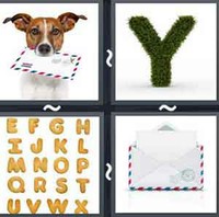 4 Pics 1 Word Letter 