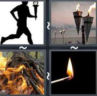 4 Pics 1 Word Torch 