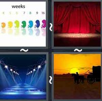 4 Pics 1 Word Stage 