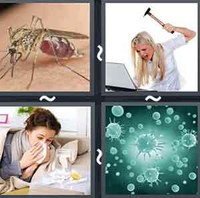 4 Pics 1 Word Virus 
