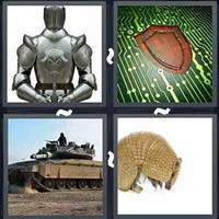 4 Pics 1 Word Armor