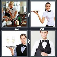 4 Pics 1 Word Waitress