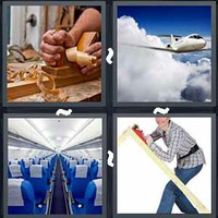 4 Pics 1 Word Plane