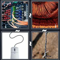 4 Pics 1 Word Wired