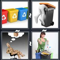 4 Pics 1 Word Recycle