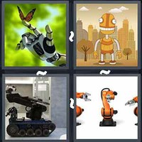 4 Pics 1 Word Levels Robot