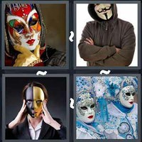 4 Pics 1 Word Levels Masked