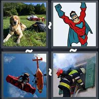 4 Pics 1 Word Levels Rescue