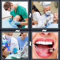 4 Pics 1 Word Levels Dentist