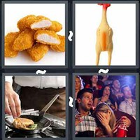 4 Pics 1 Word Levels Chicken