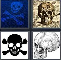 4 Pics 1 Word Levels Skull