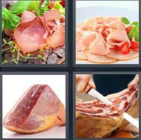 4 Pics 1 Word Ham