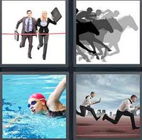 4 Pics 1 Word Levels Race