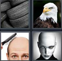 4 Pics 1 Word Levels Bald